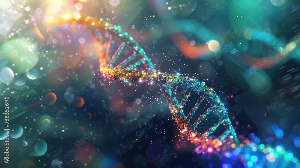 Biology in Motion: 3D DNA Double Helix – A Visual Journey into Medical ...
