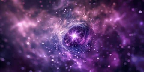 Wall Mural - image of a cosmic space with stars and nebula. space background