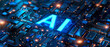 AI, artificial intelligence concept, 3d rendering, concept image, future technology