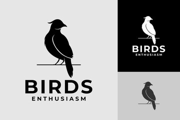 Wall Mural - Bird Animal Fly Logo Design