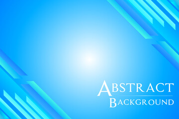 Wall Mural - Abstract Background Template lorem ipsum business futuristic technology digital presentation. Geometric blue bright light line shape rectangle border corner 
