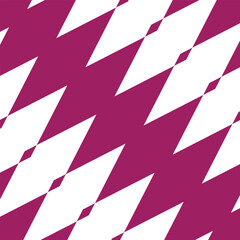 Wall Mural - abstract geometric repeatable maroon diagonal rhombus pattern.
