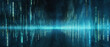 © Ozis - Digital matrix background with falling code, abstract background.