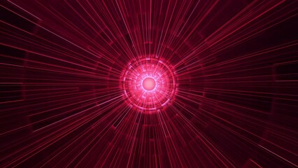 Wall Mural - background black red color light dark energy hyper for loop playback 4k 60fps video