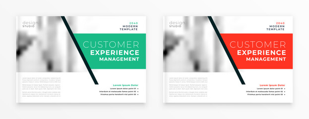 Wall Mural - eye catching annual report layout a printable cover page