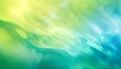 A light abstract background on a green and blue backdrop, featuring multi-colored minimalism, fluid abstractions, subtle tonal gradations, vibrant spectrum colors, and soft and rounded forms.