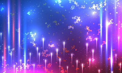 Wall Mural - abstract futuristic digital technology background, cyber information, abstract speed connect communi