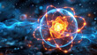 Nanoscopic particle, atom nucleus, quantum effects, thermonuclear reaction concept