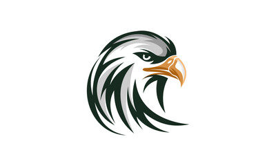 Poster - vector of eagle head logo