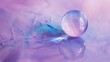 Pastel Lavender Purple Background with Holographic Sheen