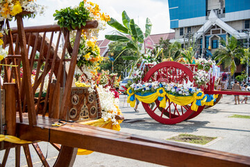 Wall Mural - THAILAND CHONBURI MUEANG BUFFALO RACE FESTIVAL