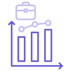 Canvas Print - Growth Diagram Icon