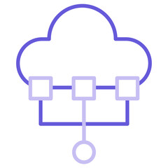 Sticker - Network Virtualization Icon