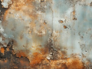 Wall Mural - old rusty metal texture background