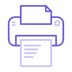 Sticker - Printer Icon