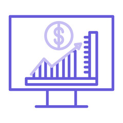 Poster - Monitoring Sales Icon