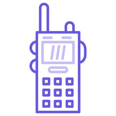 Sticker - Walkie Talkie Icon