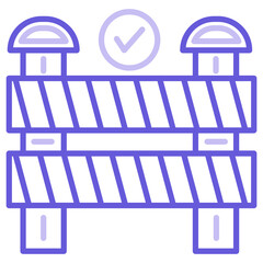 Poster - Barrier Icon