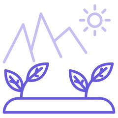 Sticker - Plantation Icon