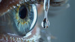 The use of eye drops for the treatment of eye diseases.