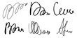 set of hand drawn fake signatures for your papers, documents.jpg