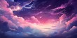 a colorful sky with clouds and stars