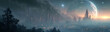 © Joyce - Wall paper for PC a future city with modern skyscrapers.