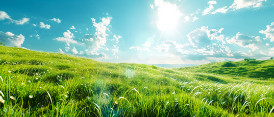 Wall Mural - Nature is bright, beautiful and amazing.