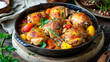 Poulet Fricassé - Fricassee Chicken Snapshot Image