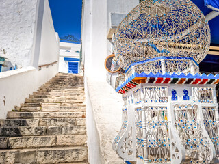 Wall Mural - The village of Sidi Bou Said, Carthage, Tunisia