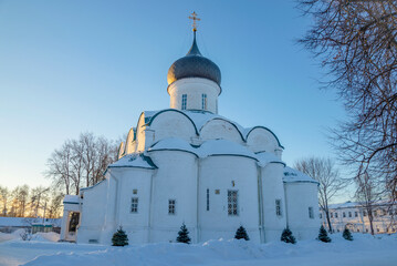 Wall Mural - The ancient Trinity Cathedral. Alexandrov (Alexandrovskaya Sloboda). Vladimir region, Russia