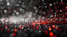 Abstract Bokeh Fractal Lights. Beautiful Fractal Illustration For Creative Graphic Design