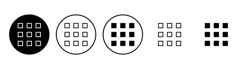 Menu Icon set. web menu icon. hamburger menu symbol
