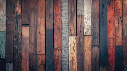 Canvas Print - Wood material background for Vintage wallpaper