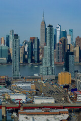 Poster - Newtown Creek - NYC Skyline