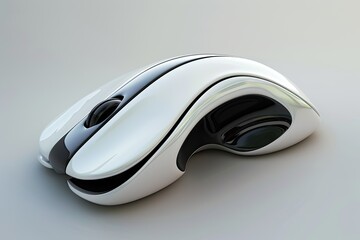 Poster - A 3D computer mouse icon with modern design
