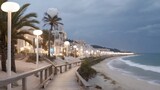 Fototapeta Paryż - view of the beach country