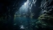 Image of underwater cave.