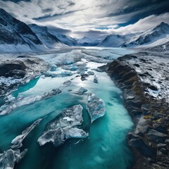 Wall Mural - glacier