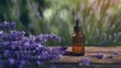 Luxury essential oil product of Lavender.