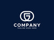 Introducing our innovative GG letter minimal logo design template, This logo used for gg letters, minimal, modern, letter mark, g letter, line art, outline, logo design for your company business