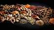 Assorted Spices Tray, Flavorful Herbs and Seasonings for Cooking