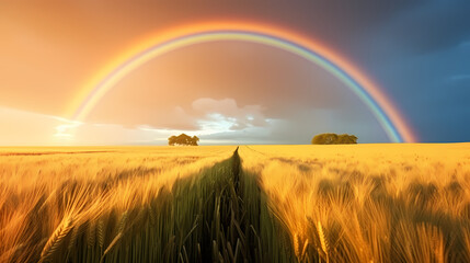  rainbow after rain, rainbow background