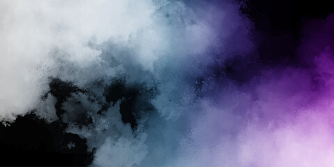 Wall Mural - Green Purple smoke cloudy spectacular abstract,nebula space,for effect smoke isolated overlay perfect vector desing.vapour blurred photo galaxy space powder and smoke.
