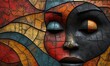 © Andreas - Abstract background in African tribal style.