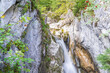 Wasserfall Tatzelwurm im alpenländischen Oberbayern 