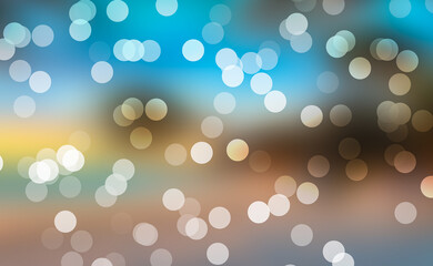 Wall Mural - bokeh gradient wallpaper background