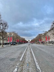 Wall Mural - City, park, louvre, eiffel tower in Paris, France