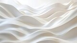 Fototapeta  - Light soft wave White Background