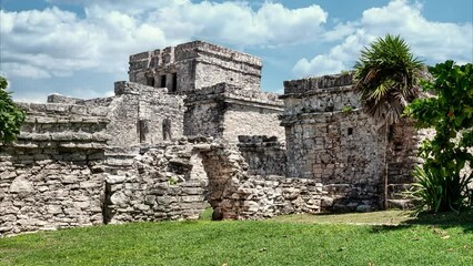 tulum is one of the mayan sites located directly on the sea. mexico